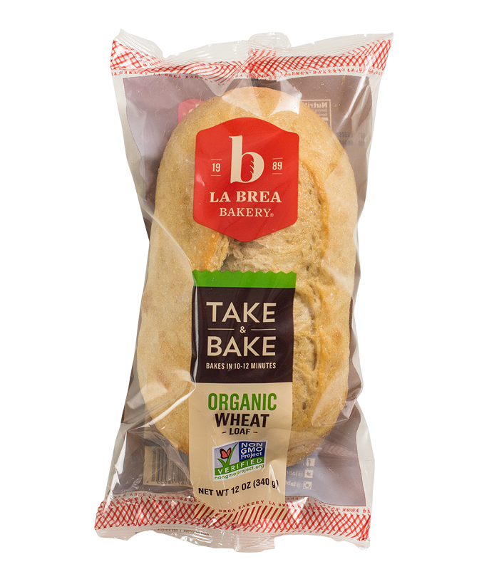 Take & Bake Organic Wheat Loaf La Brea Bakery